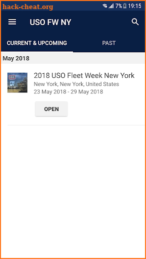 USO FLEET WEEK NEW YORK screenshot