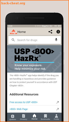 USP <800> HazRx® screenshot