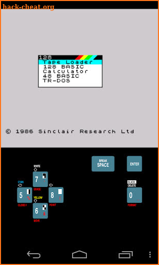 USP - ZX Spectrum Emulator screenshot