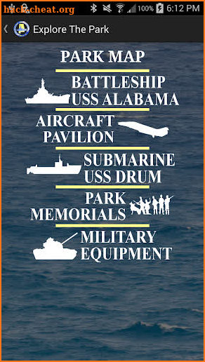 USS Alabama Battleship Park screenshot
