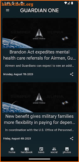 USSF Guardian One screenshot
