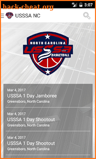 USSSA NC Basketball screenshot