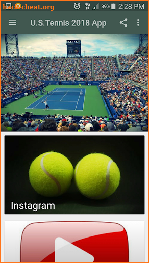 U.S.Tennis 2018 App screenshot