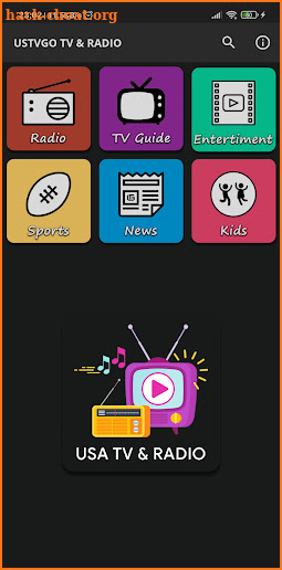 USTVGO TV and Radio screenshot