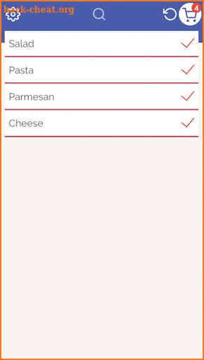 Usualist - Pantry checklist magic screenshot