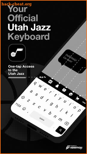 Utah Jazz Keyboard screenshot