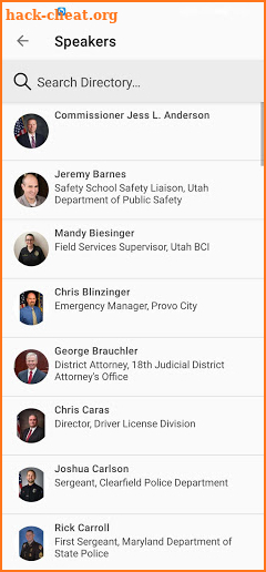 Utah Public Safety Summit screenshot