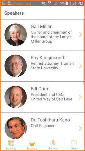 Utah Rotary District Conference 2019 screenshot
