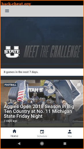 Utah State Athletics screenshot