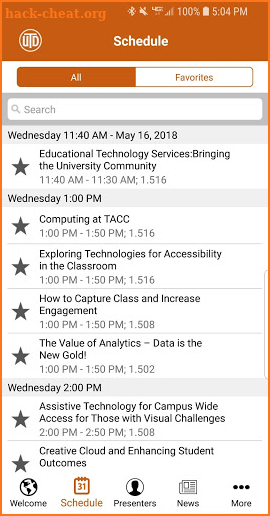 UTDallas IT Summit screenshot