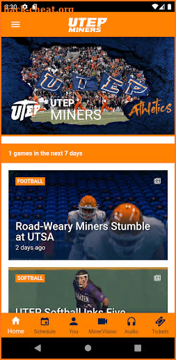 UTEP Miners screenshot