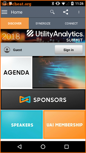 Utility Analytics Summit 2018 screenshot