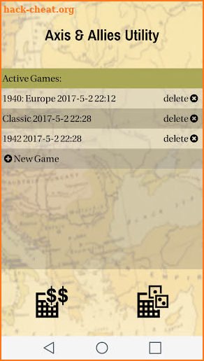 Utility for Axis & Allies Game screenshot
