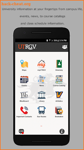 UTRGV screenshot