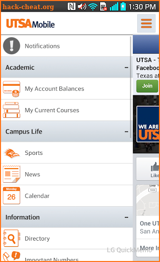 UTSA Mobile screenshot