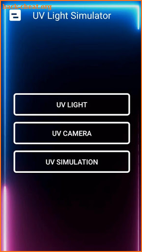 UV Light , UV Lamp, Ultraviolet Light Simulator screenshot