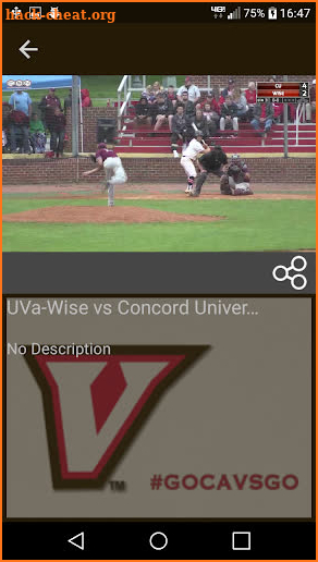 UVa-Wise Cavs screenshot