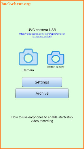 UVC camera USB endoscope 2020 screenshot
