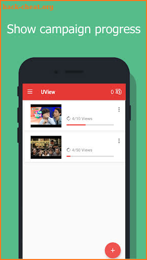 UView - Share your video to people - Get free view screenshot