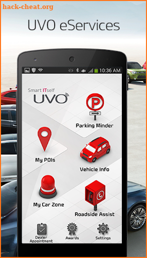 UVO eServices screenshot