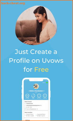 Uvows - Connects with your Dream Job screenshot