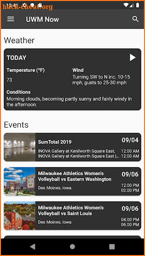 UWM Mobile screenshot