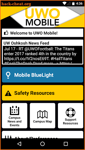 UWO Mobile screenshot