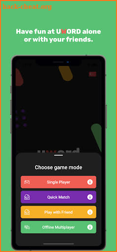 Uword: Online Word Game screenshot
