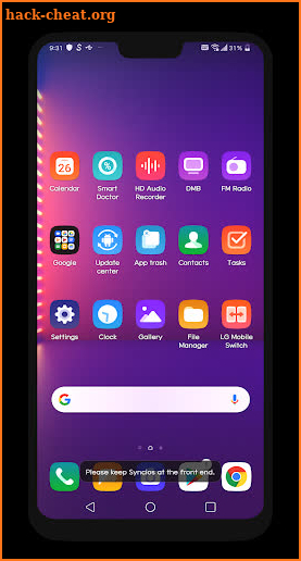 [UX8] Black Theme LG G8 V50 & V40 V35 V30 Pie screenshot