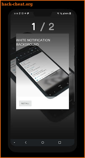 [UX8] Dark Theme for LG G8 V50 V40 V30 Pie screenshot