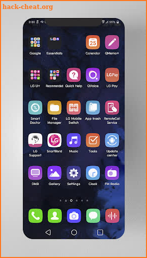 [UX8] LG UX9 Dark LG V50 V40 V30 G6 V20 Pie screenshot