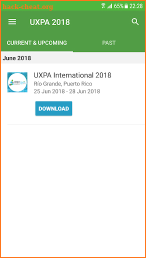 UXPA 2018 screenshot