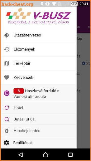 V-Busz Utas screenshot
