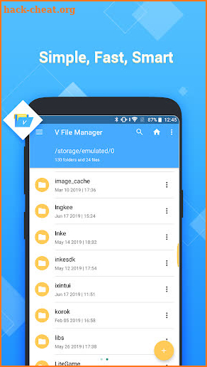 V File Manager screenshot