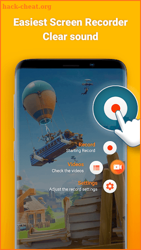 V Recorder- Screen recorder with audio and editor screenshot
