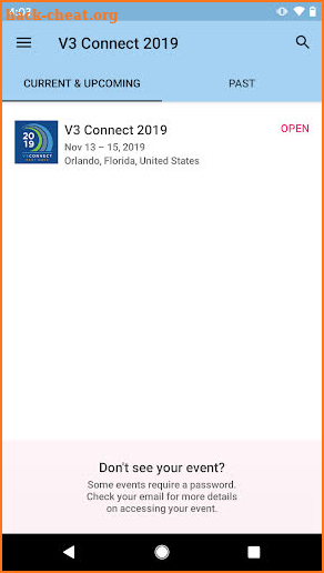 V3 Connect 2019 screenshot