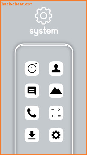 V60 Thinq White - Icon Pack screenshot