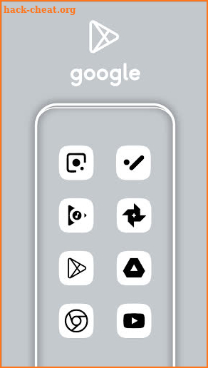 V60 Thinq White - Icon Pack screenshot
