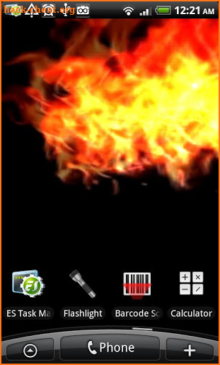 VA Fire Magic Wallpaper screenshot