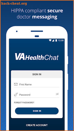 VA Health Chat screenshot