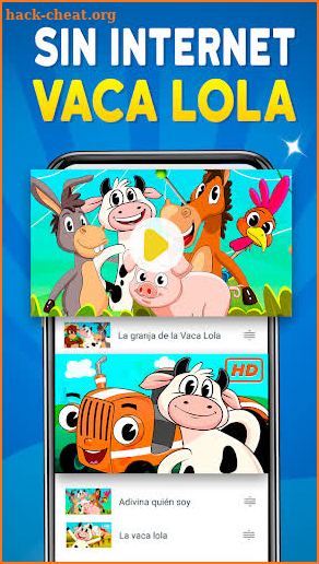 🐮 Vaca Lola, Canciones De la Granja -Toy Cantando screenshot