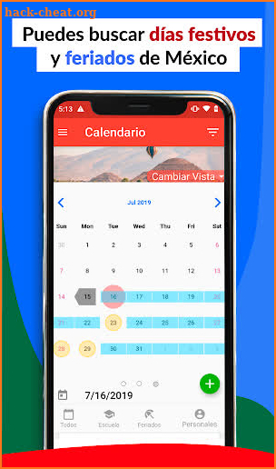 VaCalendar: Calendario México 2019 Escolar screenshot