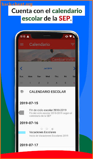 VaCalendar: Calendario México 2019 Escolar screenshot