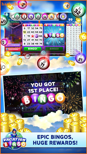 Vacation Bingo | The Best Free Bingo Game! screenshot