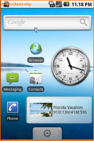 Vacation Countdown Widget screenshot