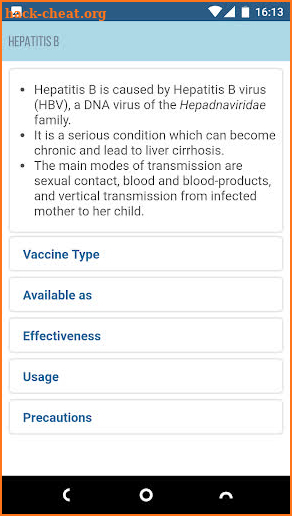 Vaccines Guide Pro screenshot