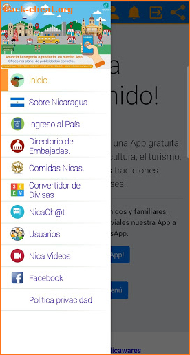Vagabundo Nicaragua App screenshot