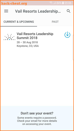 Vail Resorts Leadership Summit screenshot