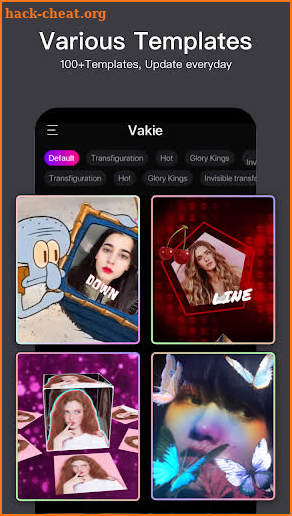 Vakie-Cool Video Maker with Effects screenshot