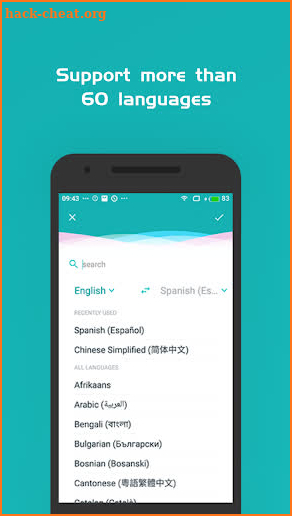 Vale translate - voice and text translator screenshot